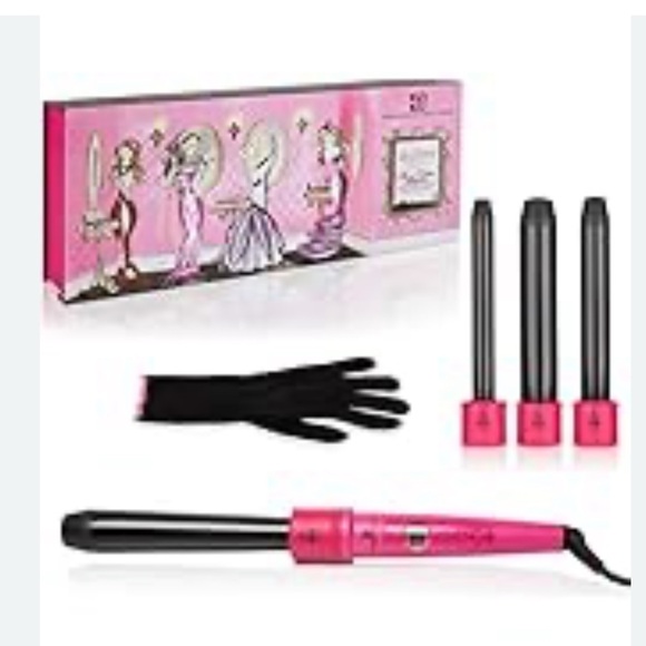 Beautiful pink curling iron. Only sold during runway shows. All New in Box. - Picture 4 of 7